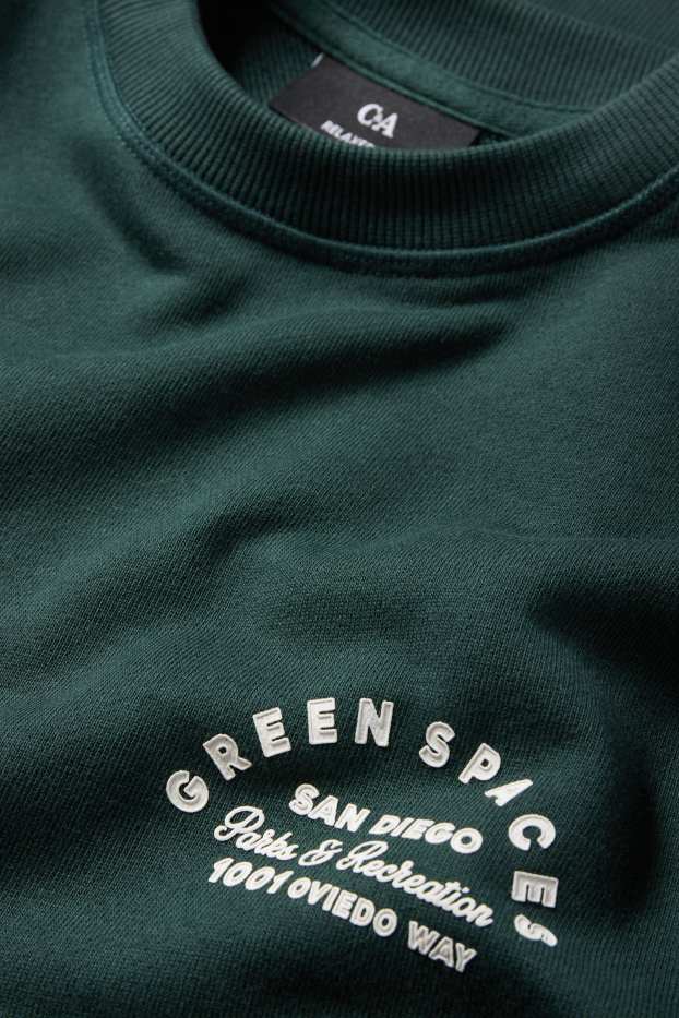 Herren - Sweatshirt - dunkelgrün