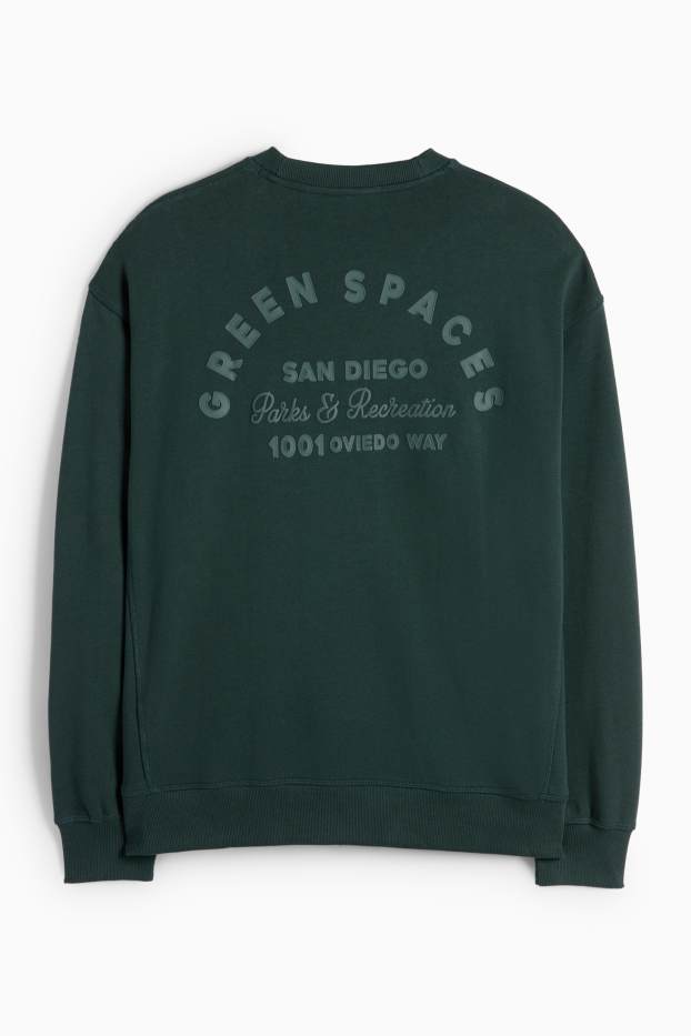 Herren - Sweatshirt - dunkelgrün