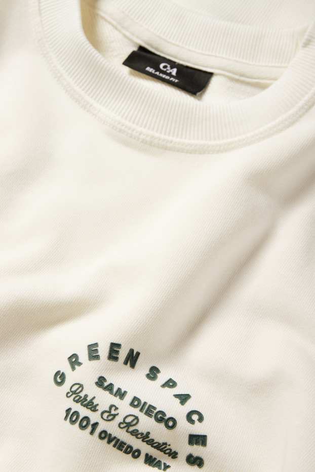 Men - Sweatshirt - white
