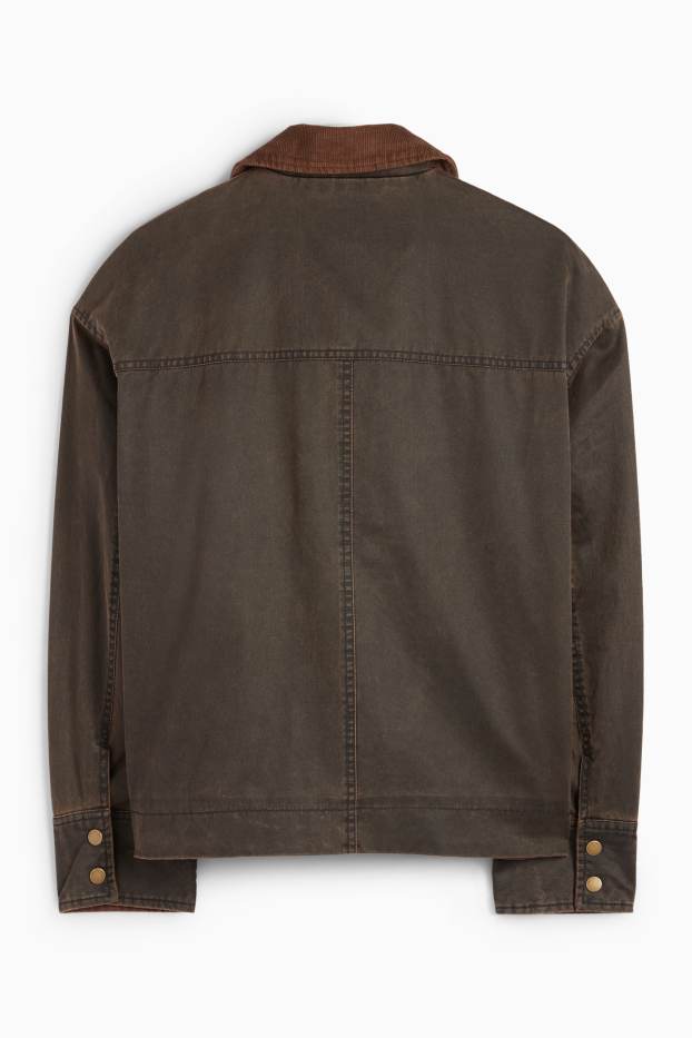 Damen - Jacke - dunkelbraun