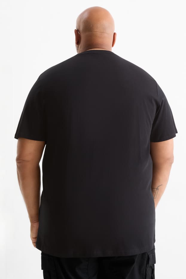 Herren - T-Shirt - Regular Fit - Peanuts - schwarz