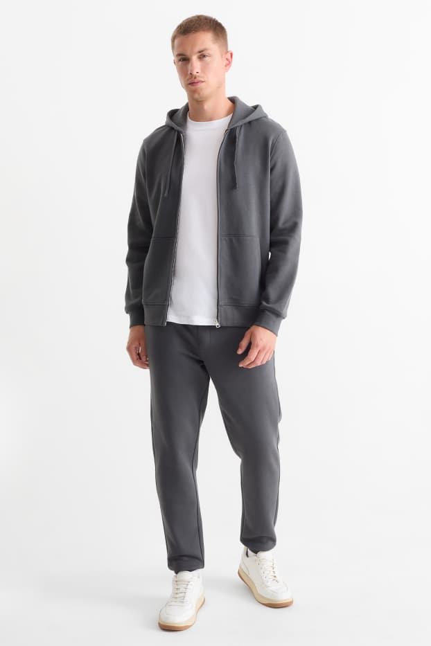 Hommes - Pantalon de jogging - gris foncé