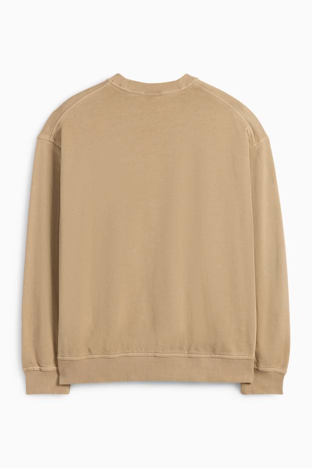 Hommes - Sweat - marron clair