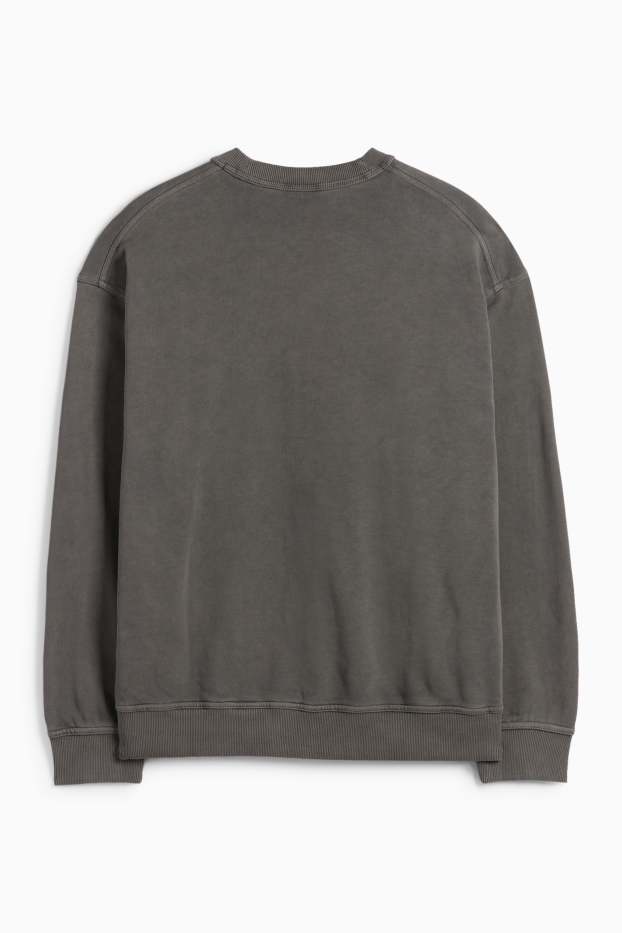 Hommes - Sweat - gris foncé