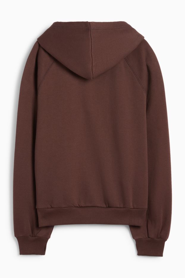 Kinder Mädchen - Hoodie - dunkelbraun