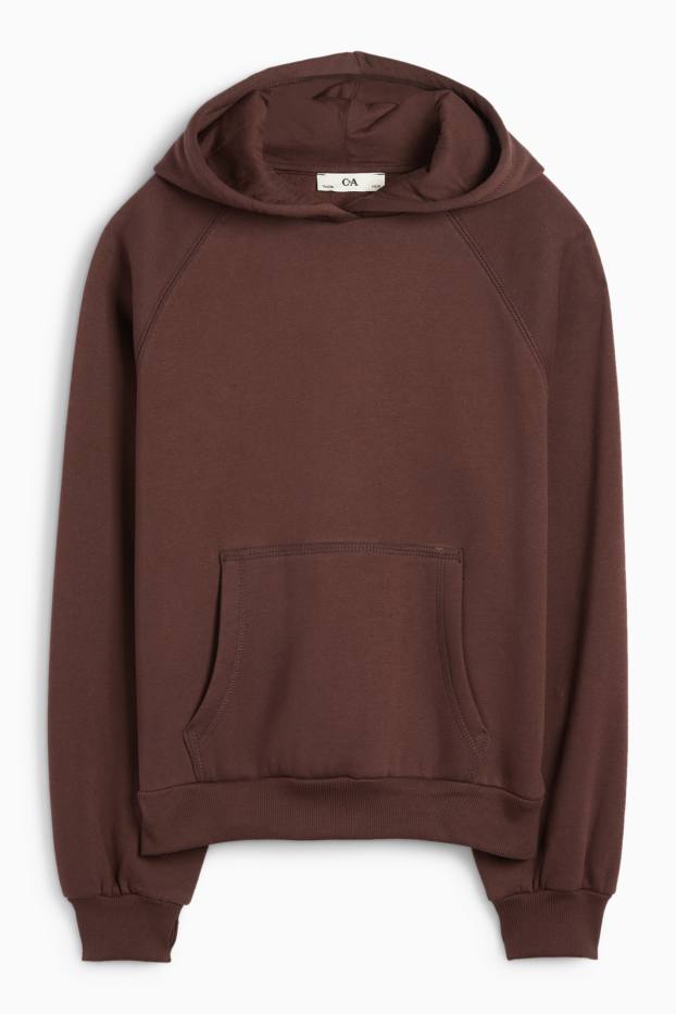Kinder Mädchen - Hoodie - dunkelbraun