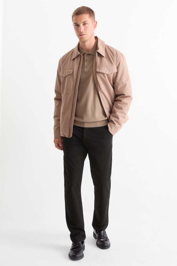 Herren - Chino - Regular Fit - schwarz