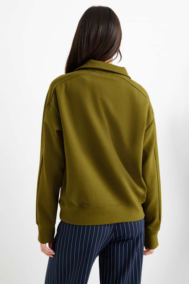 Mujer - Sudadera  - caqui
