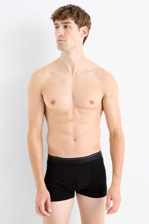 Herren - Multipack 5er - Trunks - schwarz