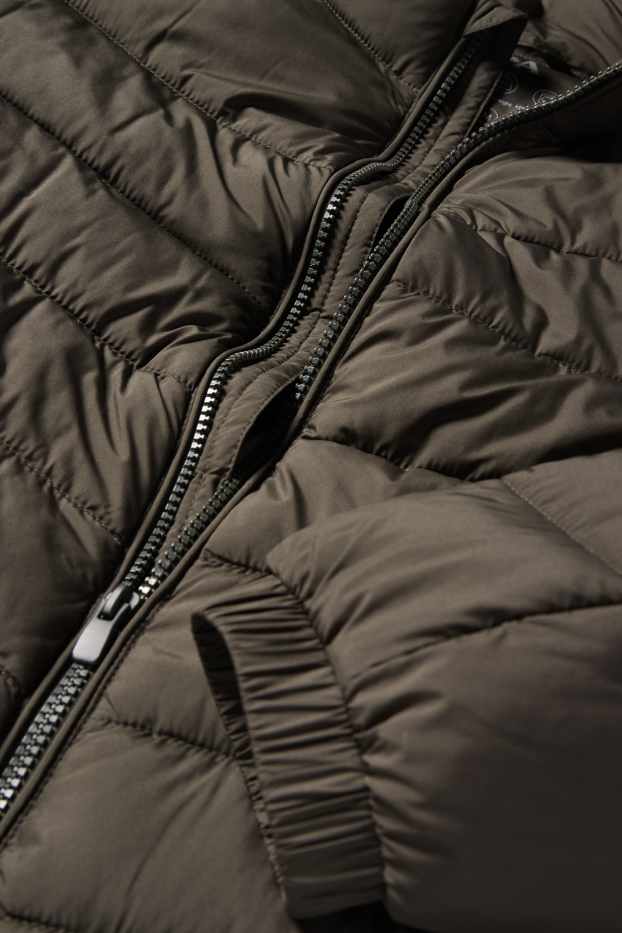 Herren - Steppjacke - dunkelgrün