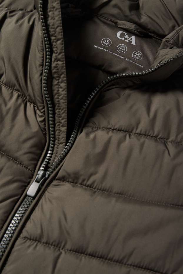 Herren - Steppjacke - dunkelgrün
