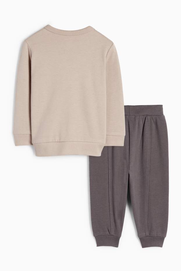 Neonati - Winnie the Pooh - completo per neonati - 2 pezzi - beige / marrone