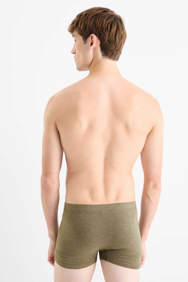 Uomo - Confezione da 3 - boxer aderenti - verde scuro
