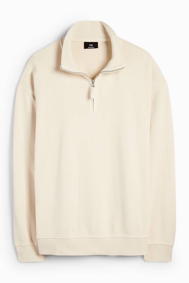 Hommes - Sweat - blanc crème