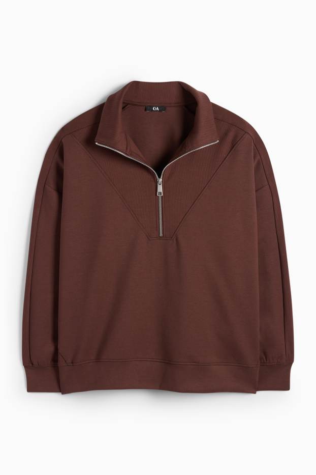 Women - Sweatshirt - brown