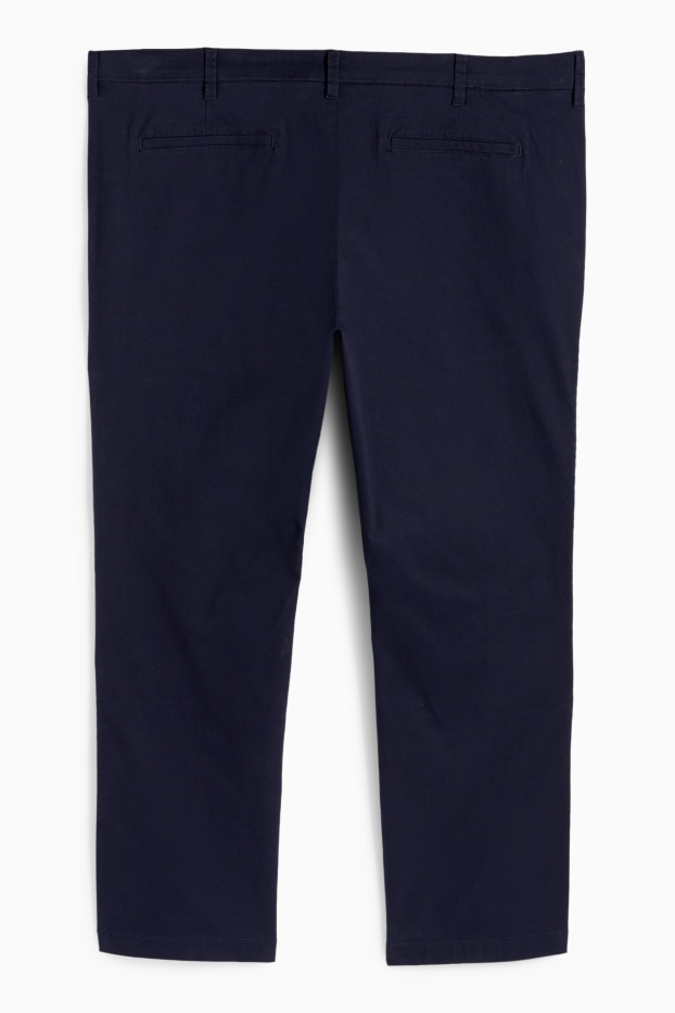 Uomo - Pantaloni chino - regular fit - blu scuro