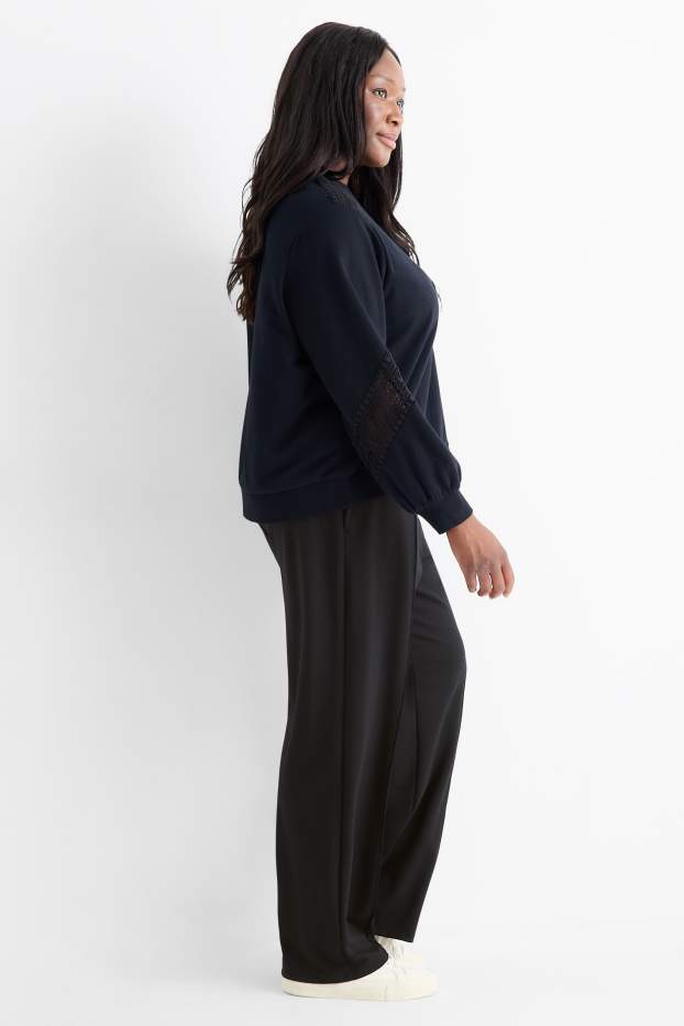 Femei - Pantaloni de trening - negru