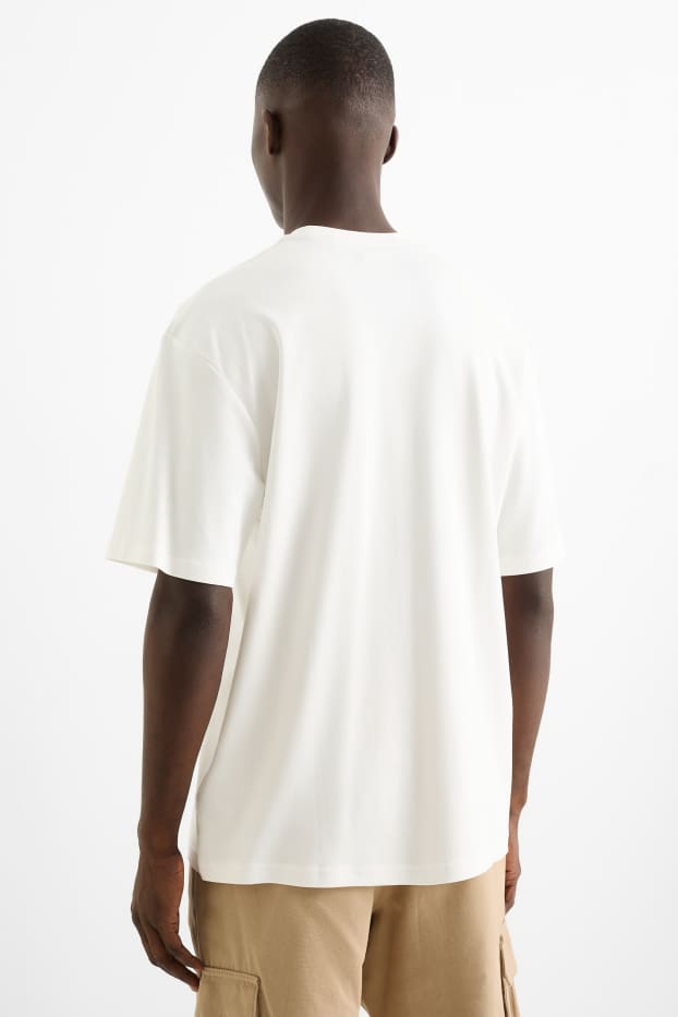 Hommes - T-shirt - relaxed fit - Black Sabbath - blanc