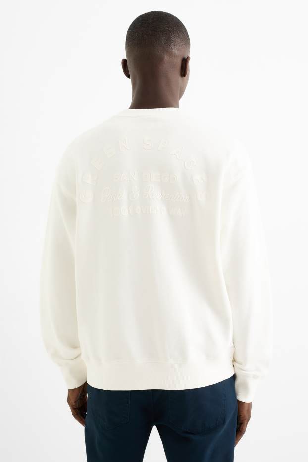 Men - Sweatshirt - white