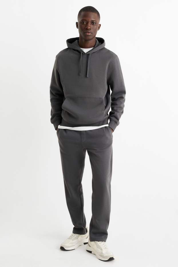 Heren - Joggingbroek - donkergrijs