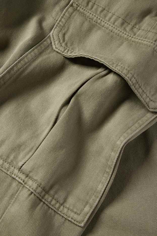 Herren - Cargohose - Relaxed Fit - khaki