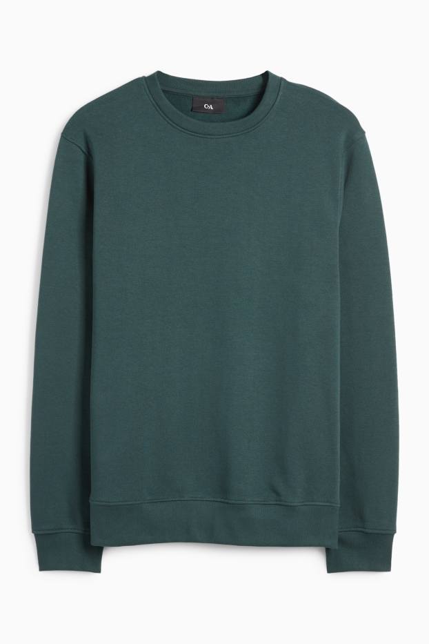 Men - Sweatshirt - dark green