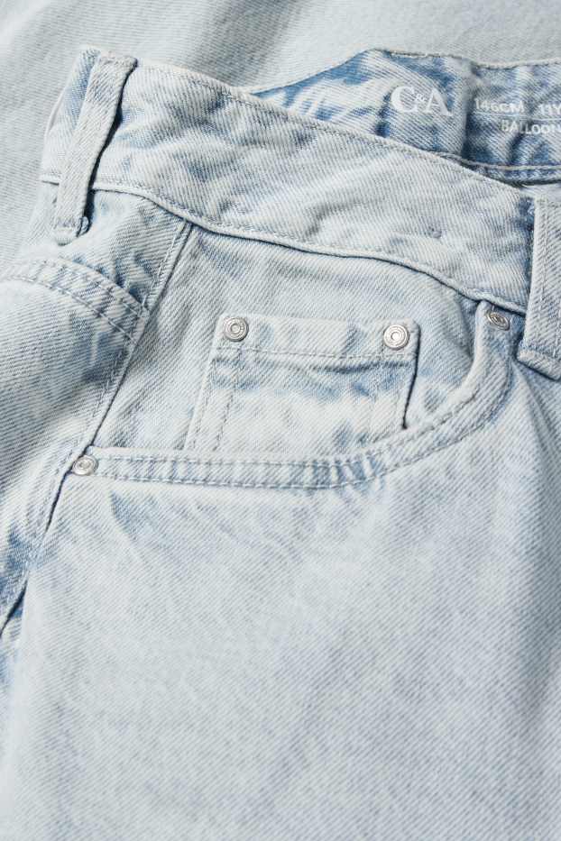Children Girls - Balloon jeans - denim-light blue