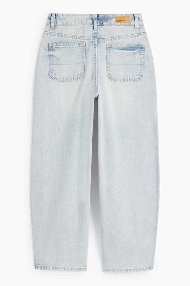 Children Girls - Balloon jeans - denim-light blue