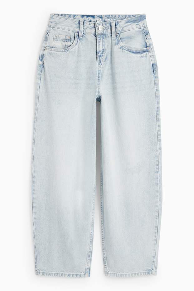 Children Girls - Balloon jeans - denim-light blue