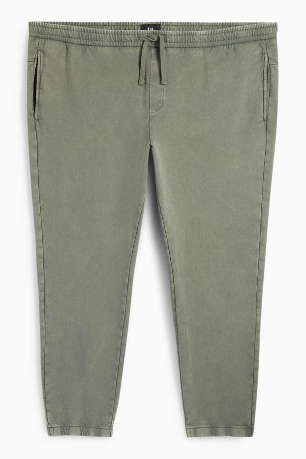 Hommes - Pantalon de jogging - kaki