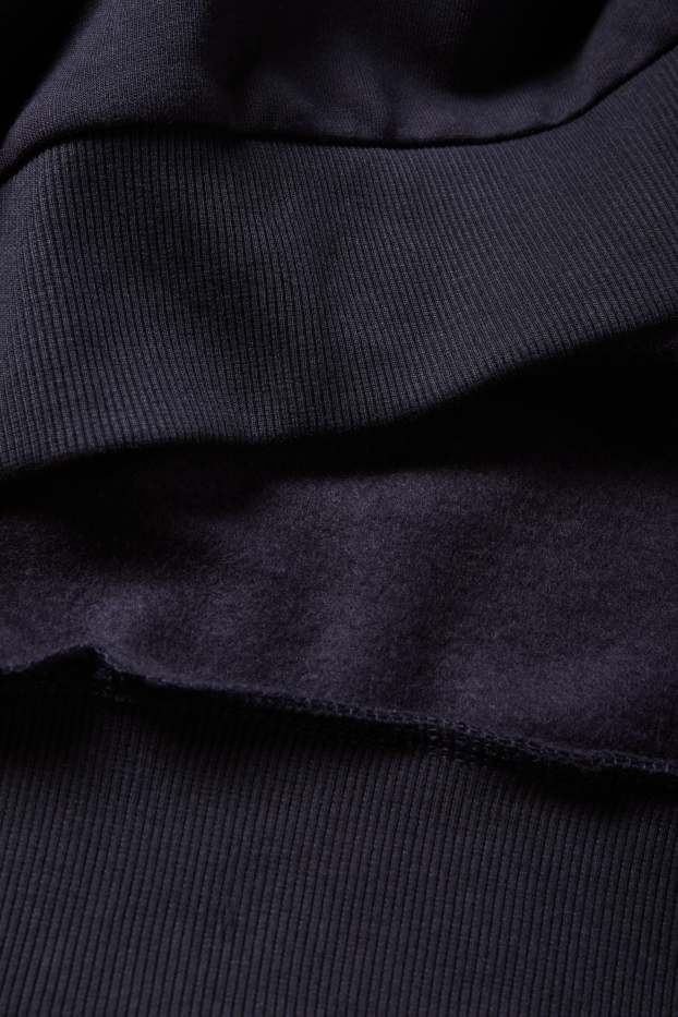 Heren - Hoodie - donkerblauw