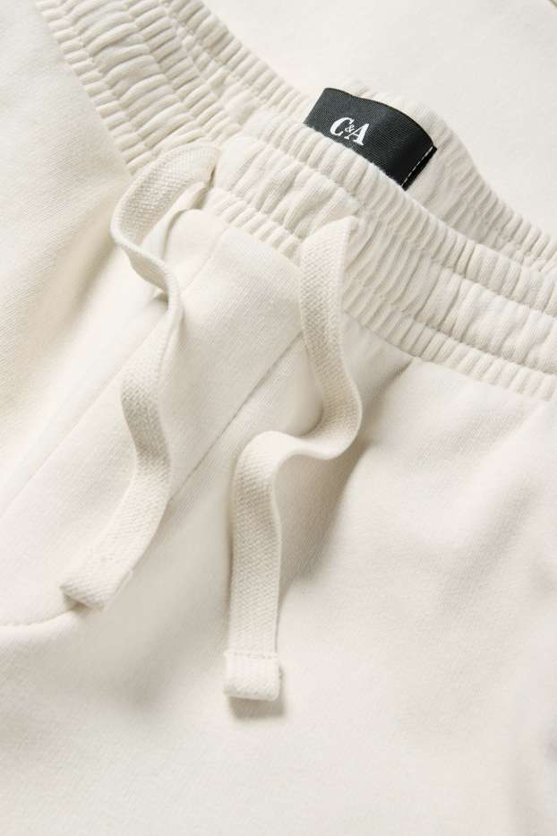 Hommes - Bas de jogging - blanc crème