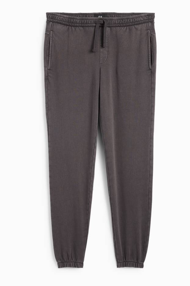Hommes - Bas de jogging - gris foncé