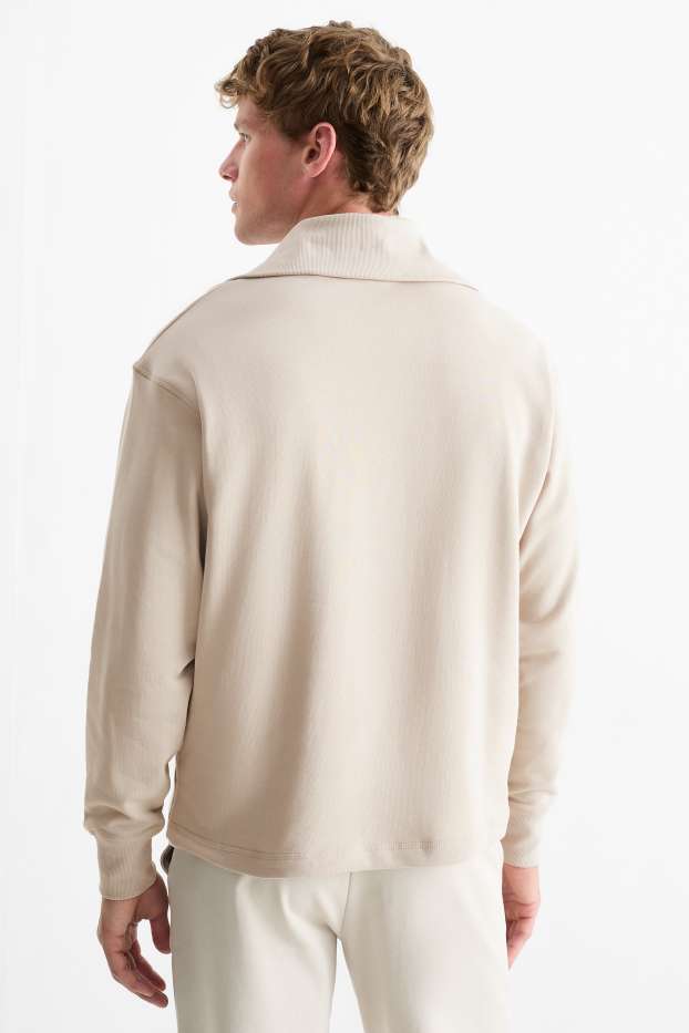Hombre - Sudadera - beige claro