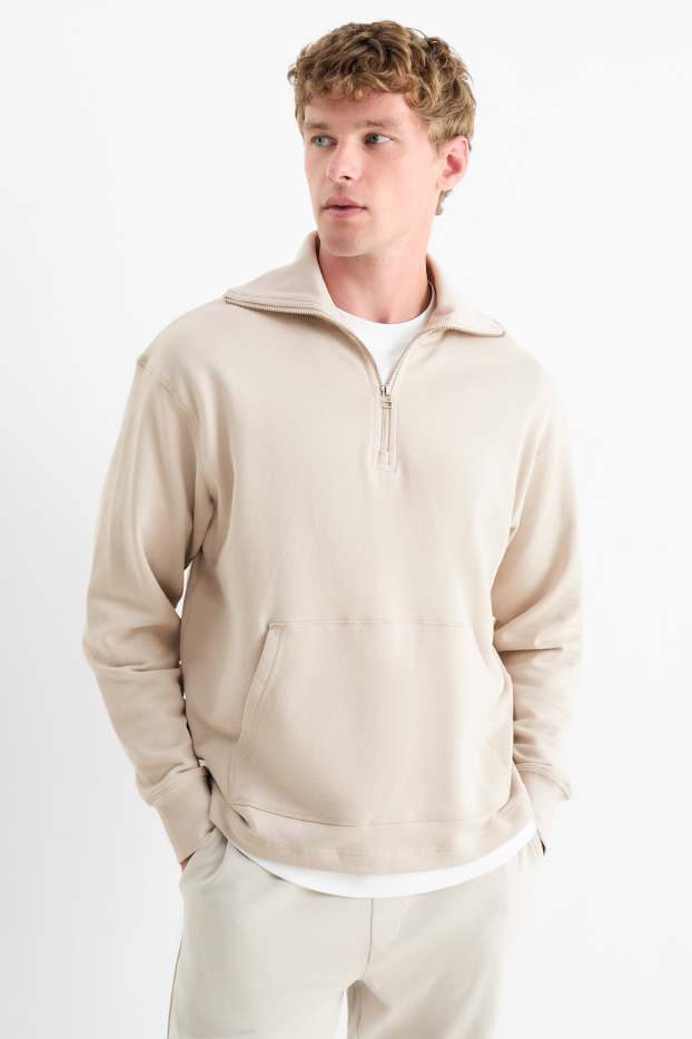 Hombre - Sudadera - beige claro