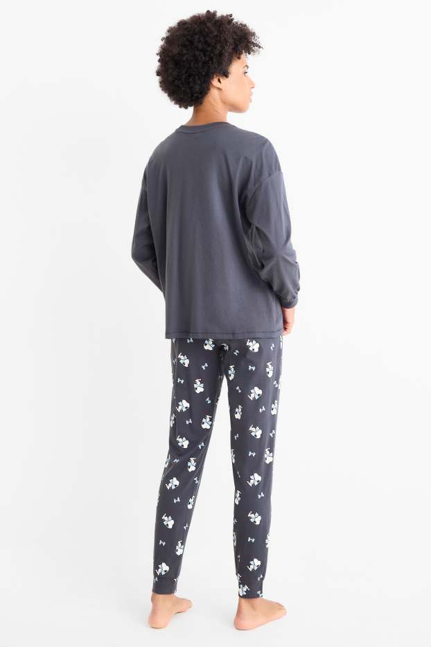 Femmes - Pyjama - Peanuts - bleu foncé