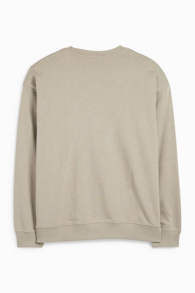 Uomo - Felpa - beige chiaro
