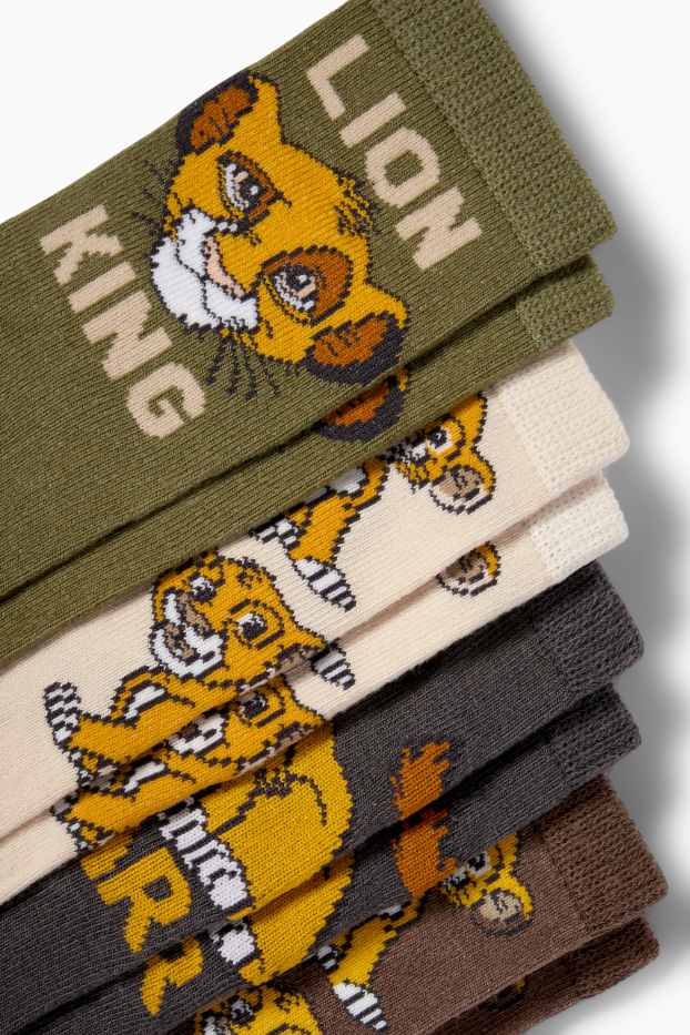 Baby Buben - Multipack 4er - Der König der Löwen - Baby-Socken mit Motiv - grün