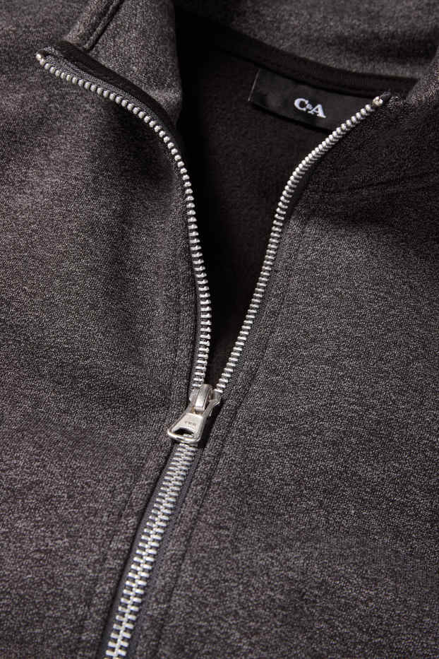 Herren - Sweatjacke - dunkelgrau
