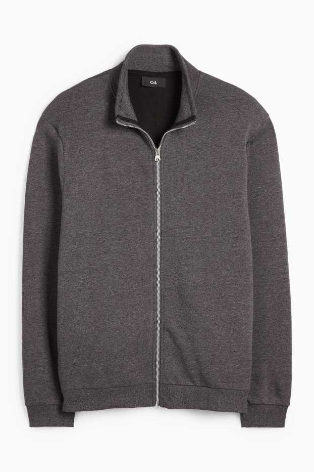 Herren - Sweatjacke - dunkelgrau