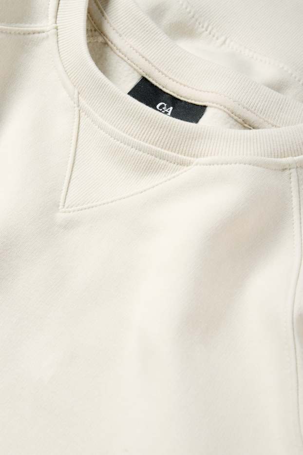 Men - Sweatshirt - cremewhite