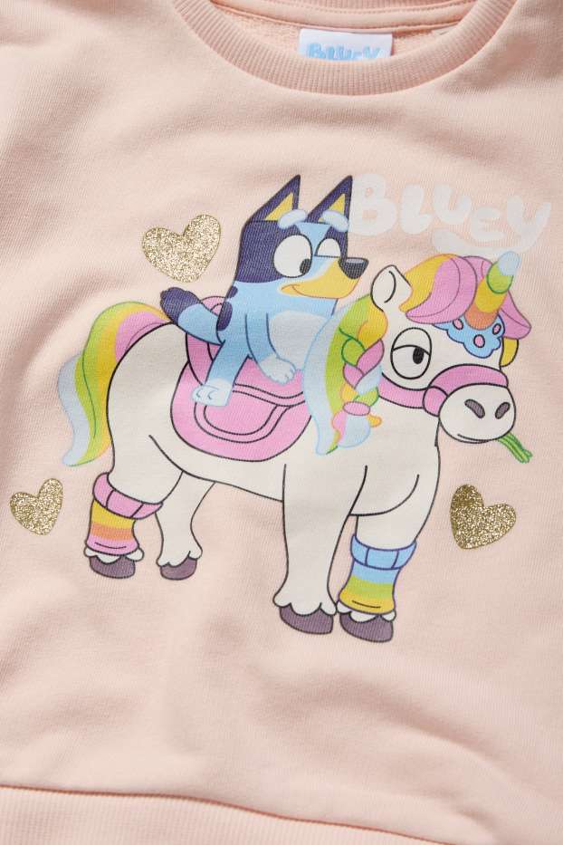 Children Girls - Bluey - sweatshirt - apricot