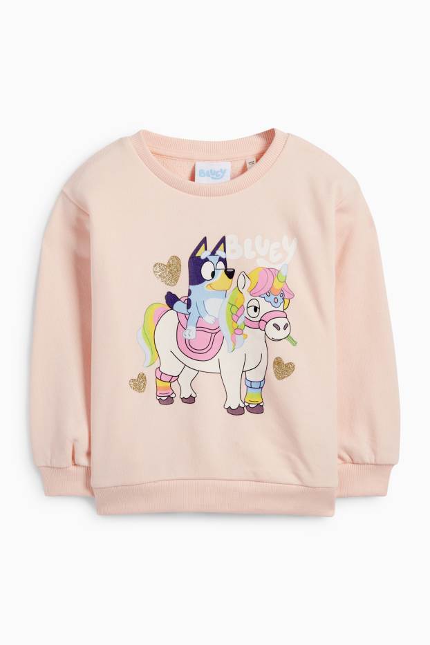 Children Girls - Bluey - sweatshirt - apricot