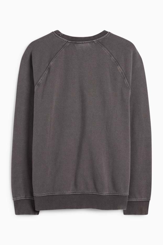 Uomo - Felpa - grigio scuro