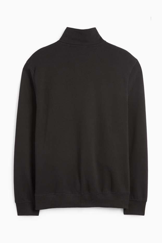 Heren - Sweatvest - zwart