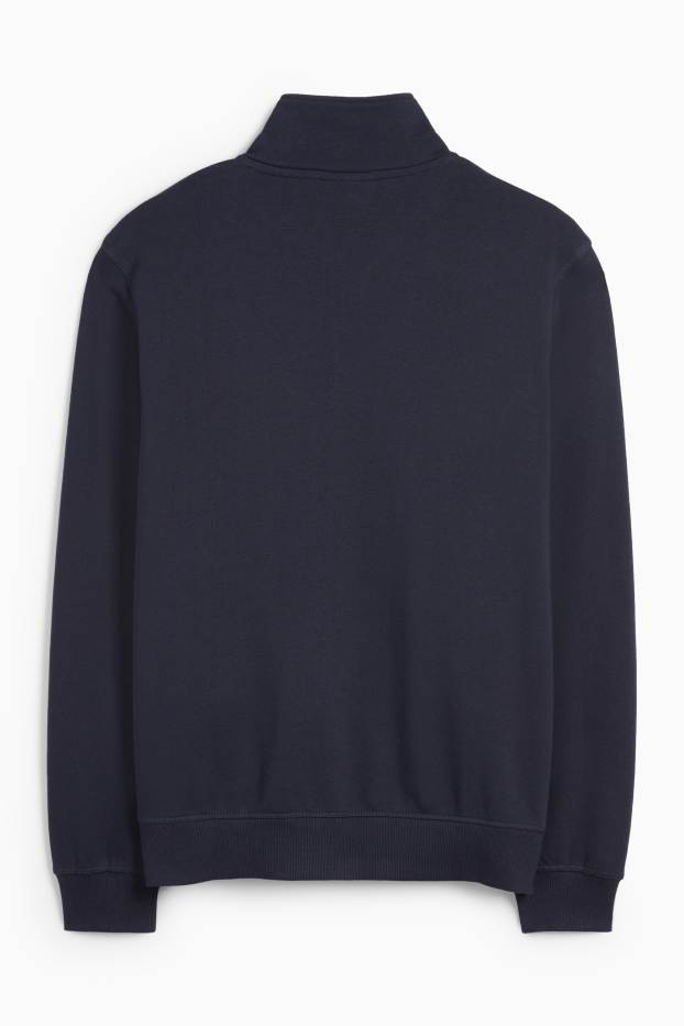 Heren - Sweatvest - donkerblauw
