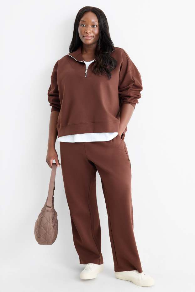 Donna - Pantaloni sportivi - marrone