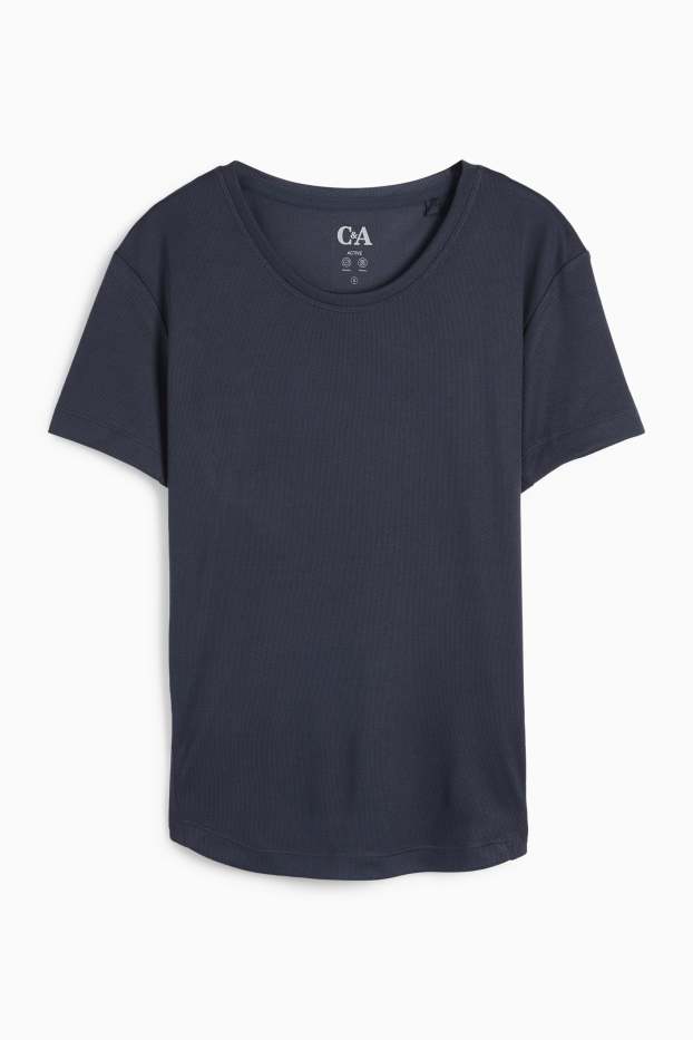 Women - Technical top - running - dark blue