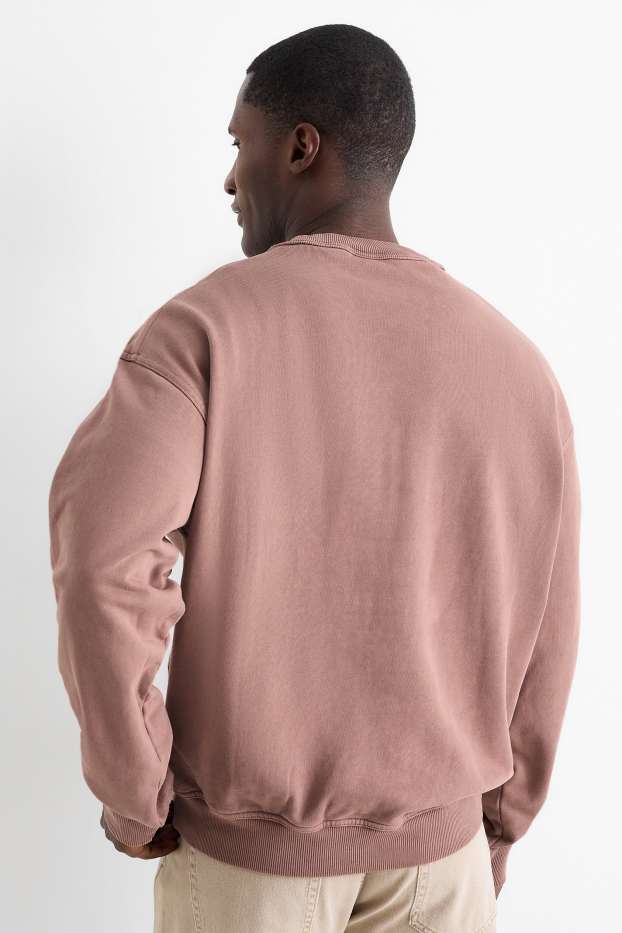 Hommes - Sweat - marron clair