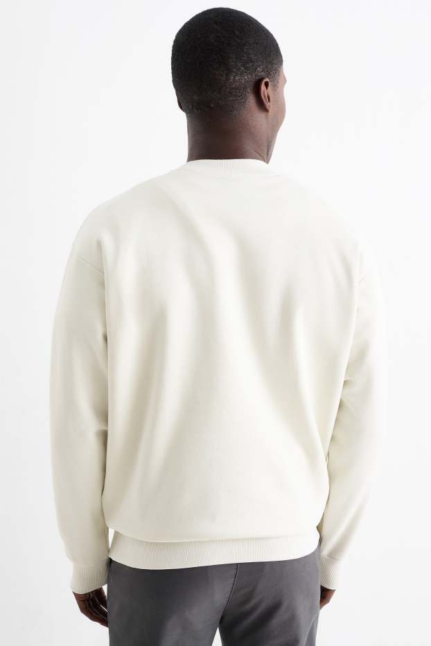 Men - Sweatshirt - cremewhite